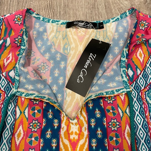 New Urban CoCo Swimsuit Cover-Up Colorful L C32 - Picture 2 of 3